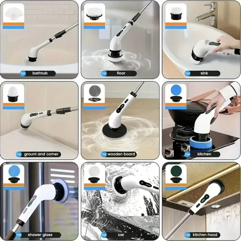 Cepillo de Limpieza Eléctrico Limpiavi ™  [¡La Limpieza Nunca Fue Tan Fácil!]