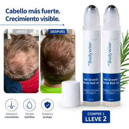 BodyWise ™  Sérum Capilar Anticaída y Crecimiento Intensivo [Nutre, fortalece y estimula]