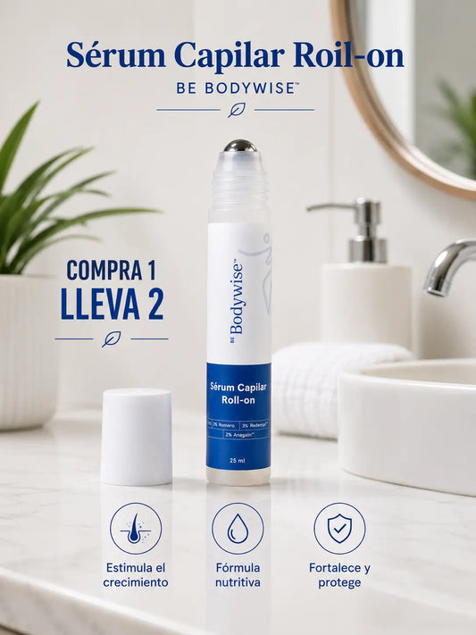 BodyWise ™  Sérum Capilar Anticaída y Crecimiento Intensivo [Nutre, fortalece y estimula]