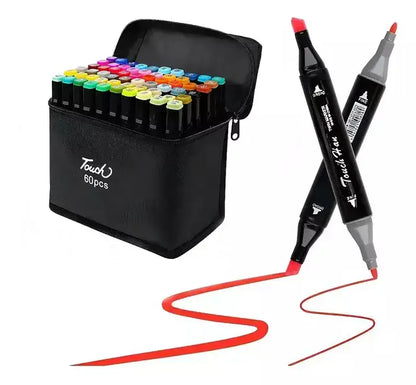 2 MINI IMPRESORAS PORTÁTILES MICHI™ + KIT DE MARCADORES PARA COLOREAR DE REGALO 🎁 [COMBO EXCLUSIVO]